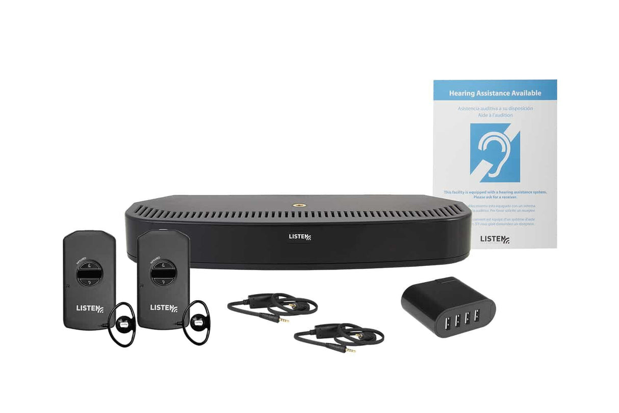 Listen LS-90-01 assistive listening device Black