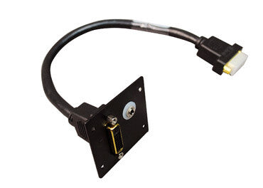 WIREMOLD AV5005BK wall plate/switch cover Black