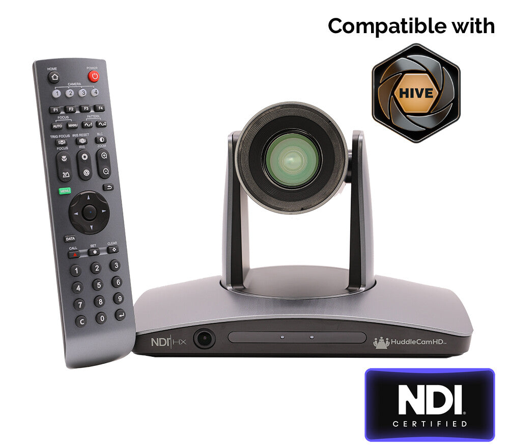 HuddleCamHD SimplTrack3 2.14 MP Black 1920 x 1080 pixels 60 fps CMOS 25.4 / 2.8 mm (1 / 2.8")