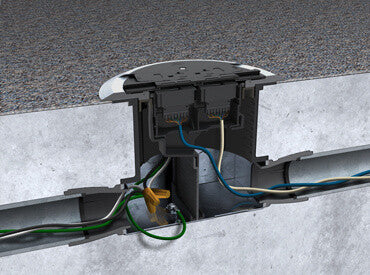 WIREMOLD RPSFB cable trunking system accessory Outlet box