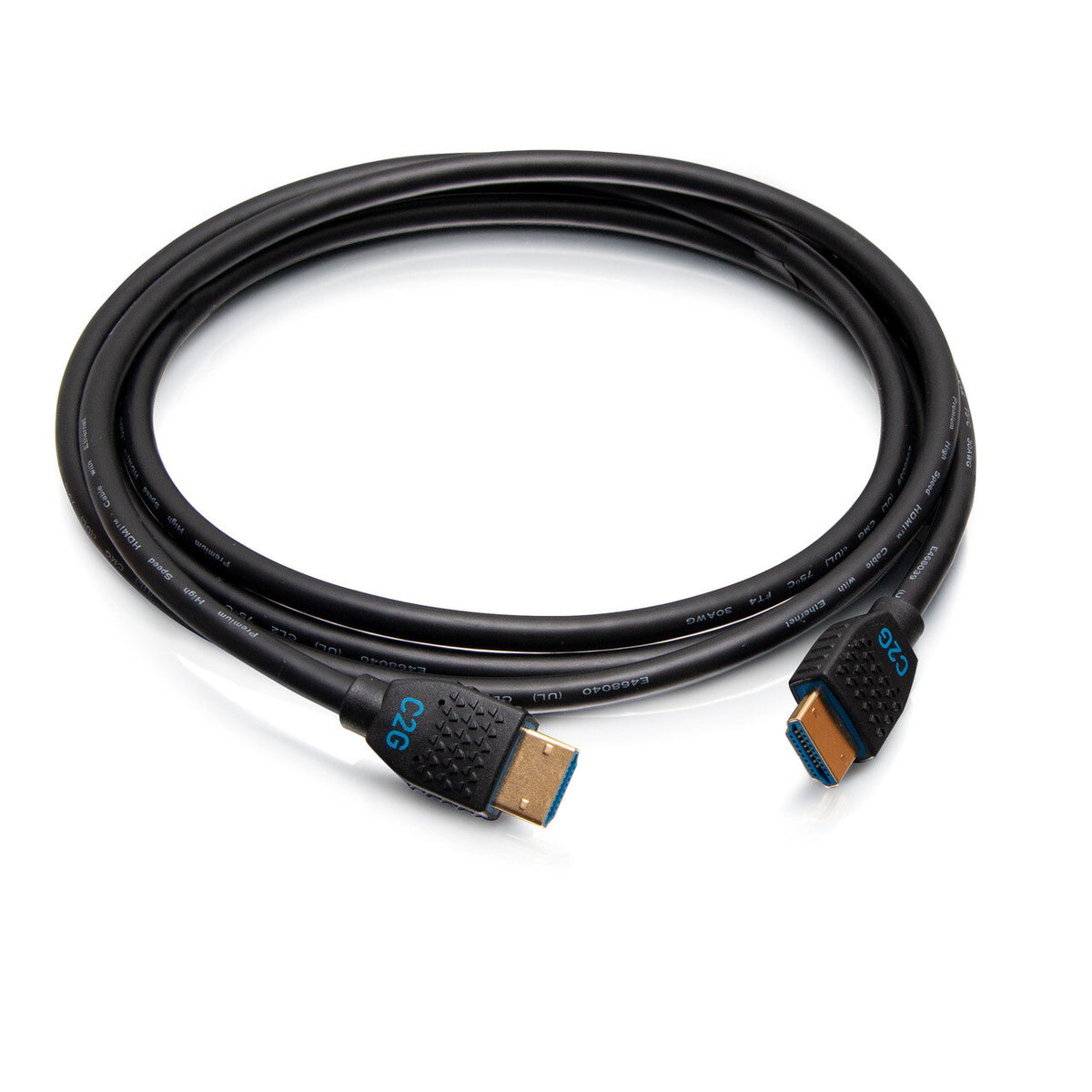 C2G 6ft Premium HDMI Dongle Ring DP USB-C