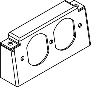WIREMOLD RFB-DR bracket/brace