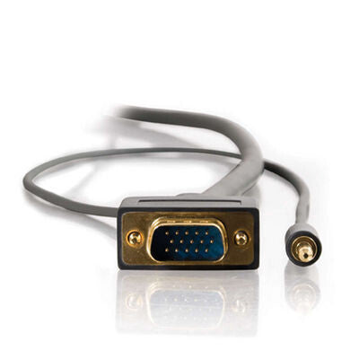 C2G 28251 video cable adapter 3.6 m VGA (D-Sub) + 3.5mm Black