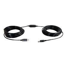 C2G 25ft USB A M/F USB cable USB 2.0 7.62 m Black