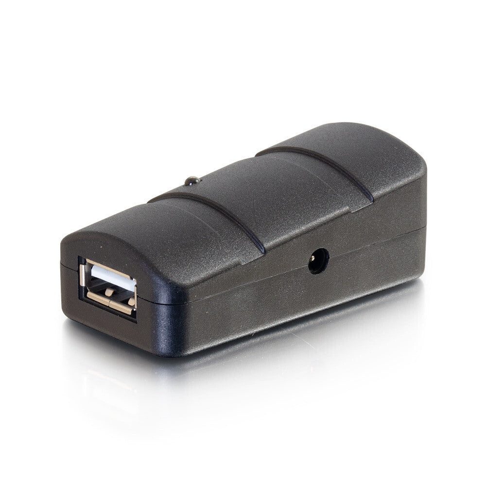 C2G Superbooster® 1-Port USB 2.0 Over Cat6 Wall Plate to Box Extender - up to 150ft