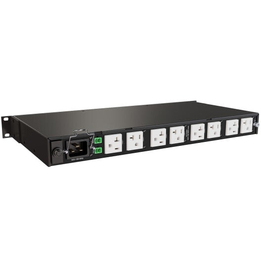 Middle Atlantic Products PDX-920R power distribution unit (PDU) 9 AC outlet(s) 1U Black, White