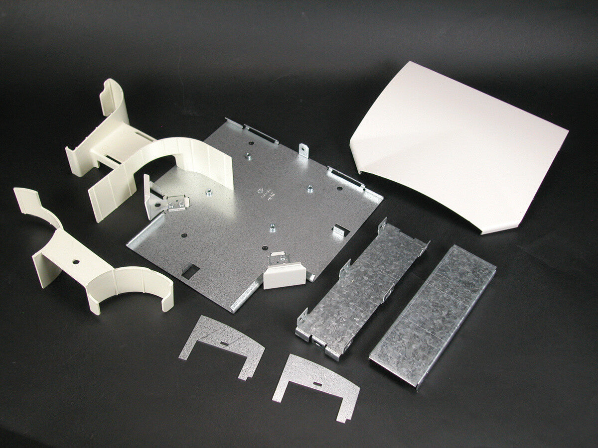 WIREMOLD DS4015-DV cable trunking system accessory Radiused divided tee
