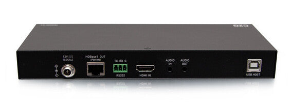 C2G HDMI® HDBaseT + 3.5mm, USB-B to A, and RS232 over Cat Extender Box Transmitter to Box Receiver - 4K 60Hz