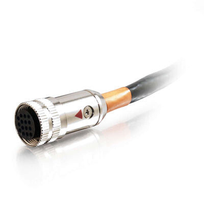 C2G 50ft RapidRun coaxial cable 15.24 m Black