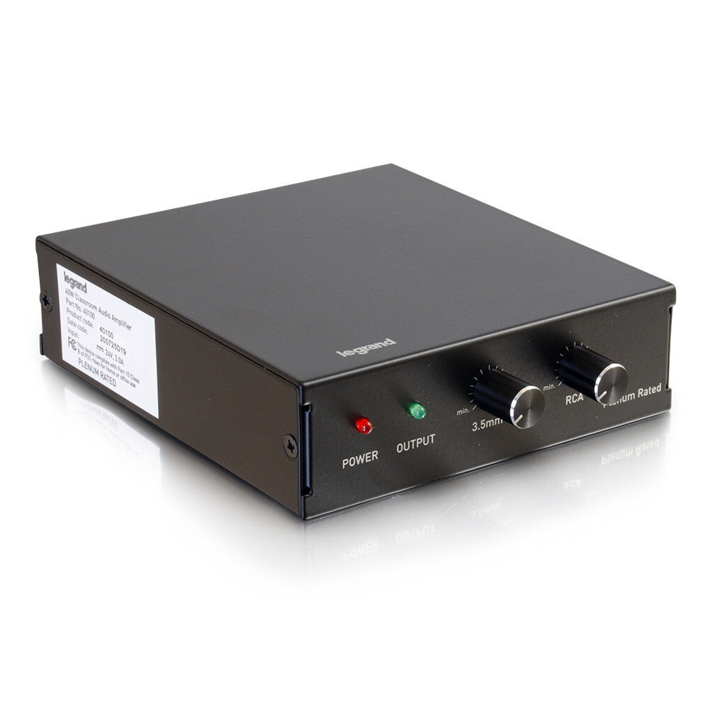 C2G Audio Amplifier (Plenum Rated)