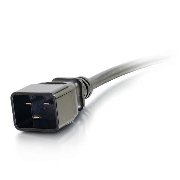 C2G 10366 power cable Black 1.83 m C20 coupler C19 coupler