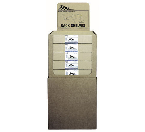 Middle Atlantic Products 2 RU Utility Rackshelf, 14.75 Inches Deep - 6 Piece