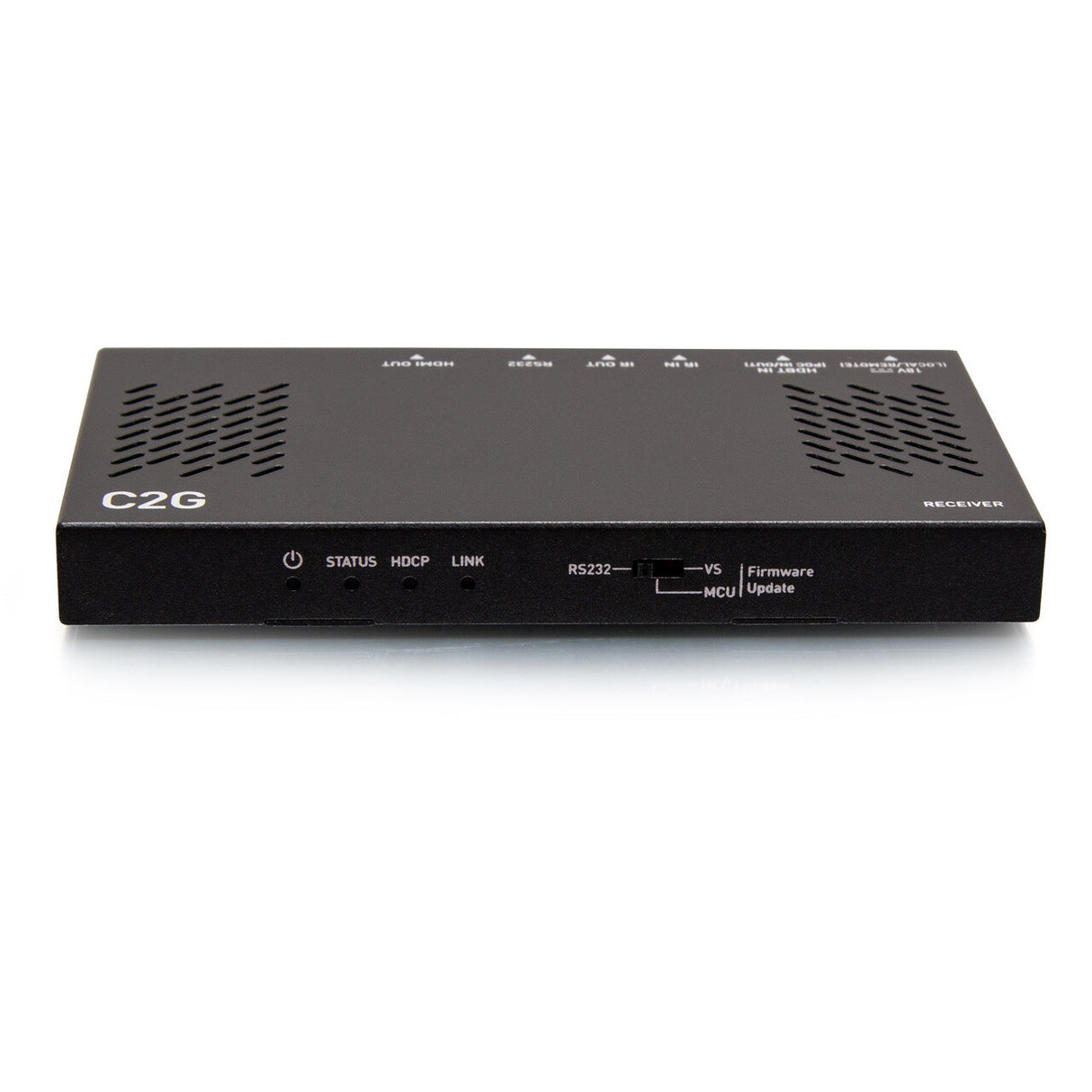 C2G HDMI® Ultra-Slim HDBaseT + RS232 And IR Over Cat Extender Box Receiver - 4K 60Hz
