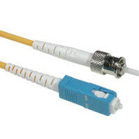 C2G 1m ST/SC Plenum-Rated Simplex 9/125 Single-Mode Fiber Patch Cable InfiniBand/fibre optic cable Yellow