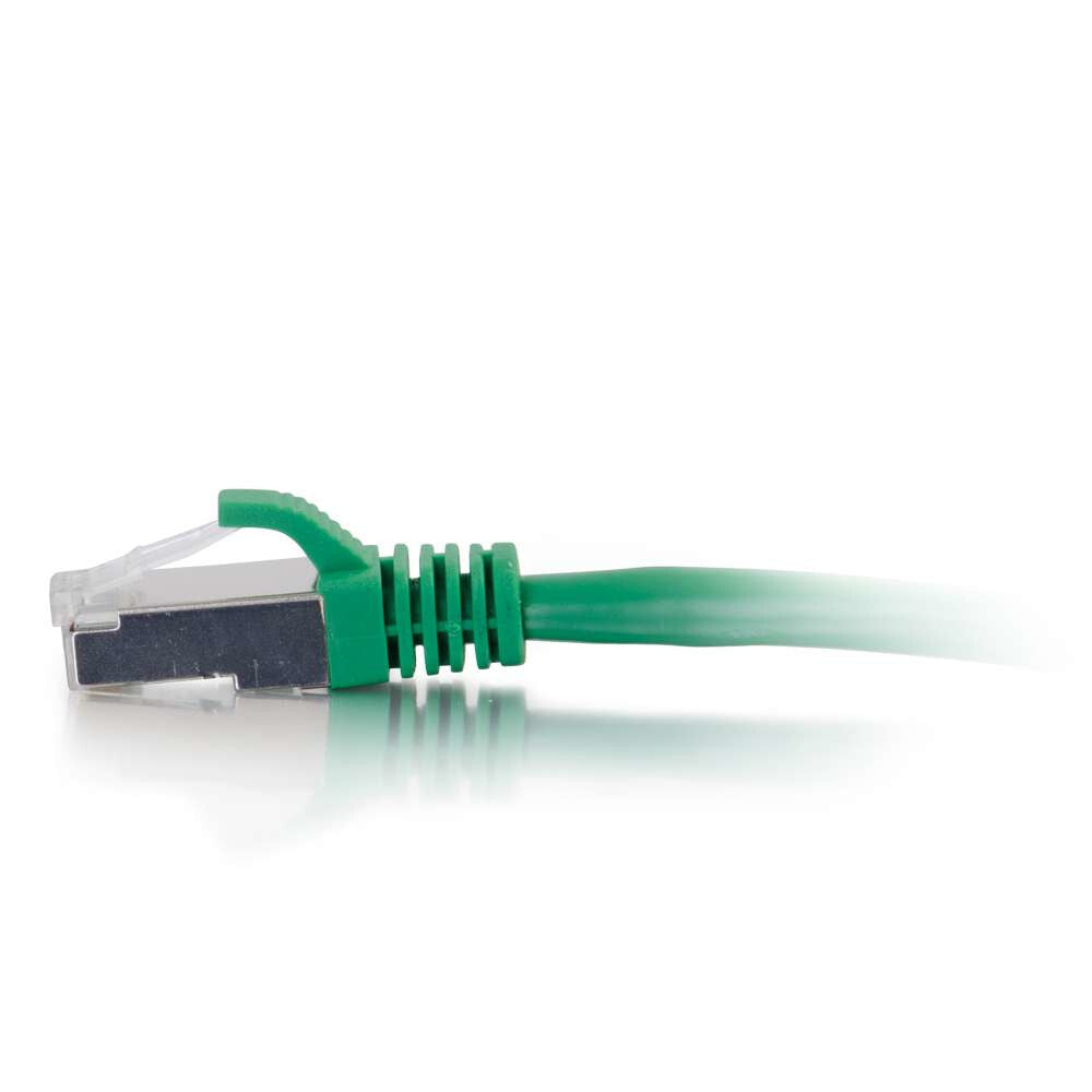 C2G 12ft Cat6 networking cable Green 3.66 m S/FTP (S-STP)