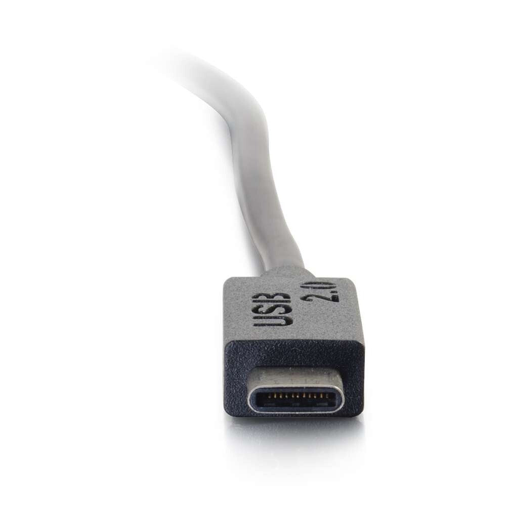 C2G 10ft (3m) USB 2.0 USB-C to USB-A Cable M/M - Black