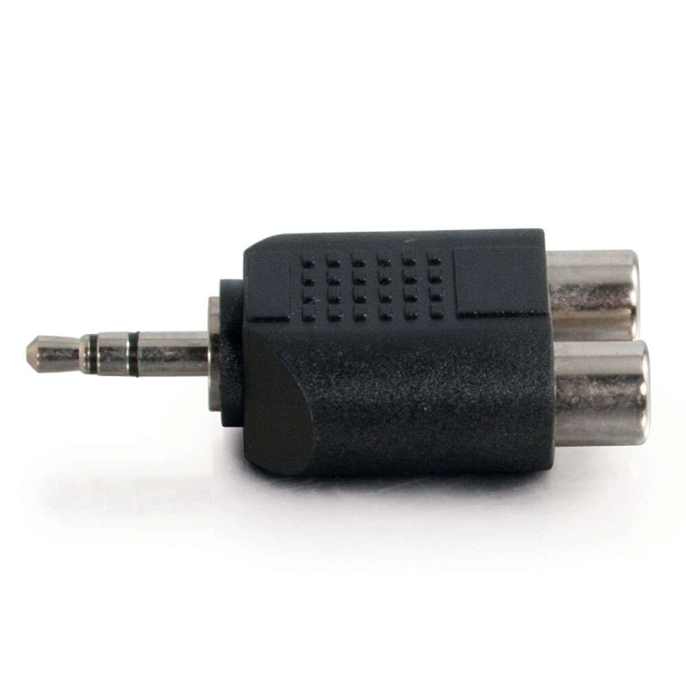C2G 3.5mm Stereo Male to Dual RCA Female Audio Adapter