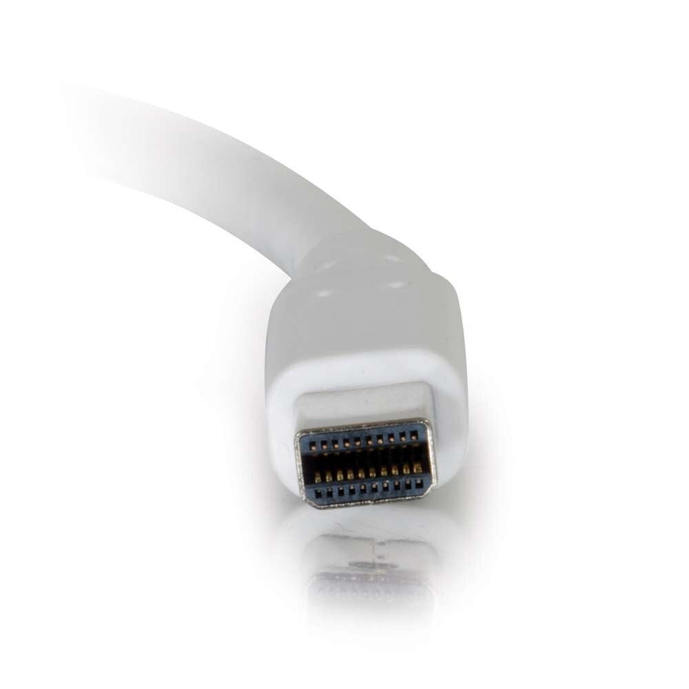 C2G 10ft (3m) Mini DisplayPortTM Cable 4K 30Hz - White