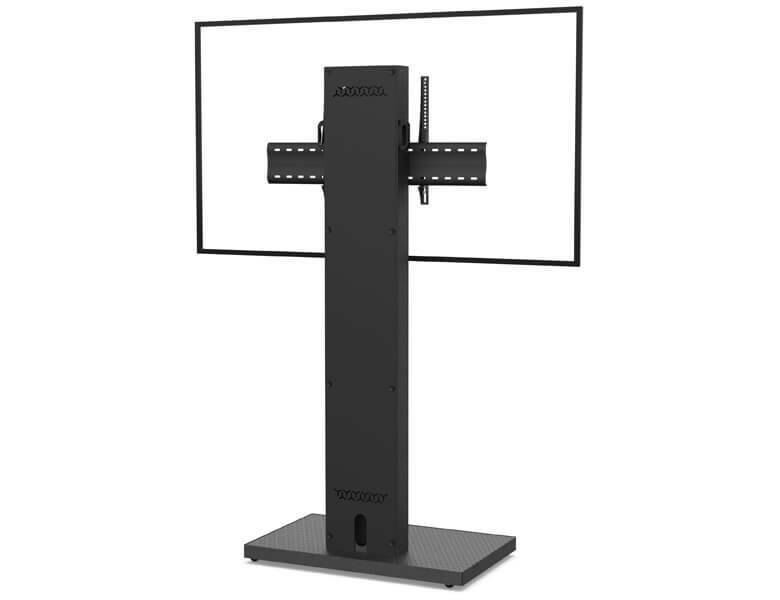 AXEOS GALAXY monitor mount / stand 190.5 cm (75") Floor Black, Metallic