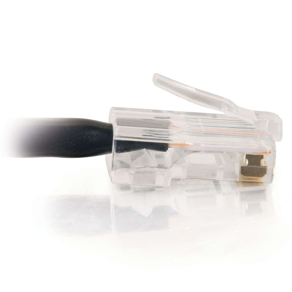 C2G 7ft (2.1m) Cat5e Non-Booted Unshielded UTP Network Crossover Patch Cable - Black