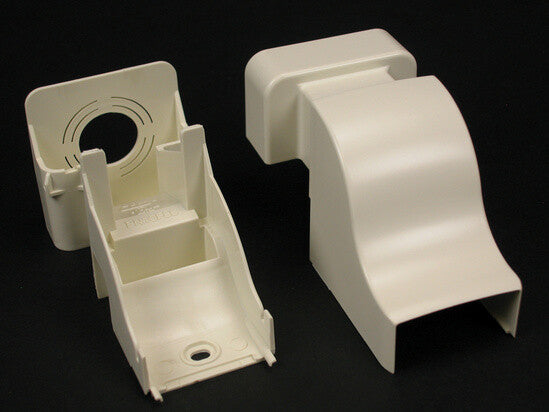 WIREMOLD PN10F86V Eclipse™ PN10 Drop Ceiling Connector Fitting in Ivory