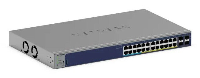 NETGEAR GS728TXUP Managed Gigabit Ethernet (10/100/1000) Power over Ethernet (PoE) 1U Grey
