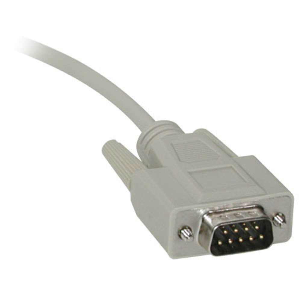 C2G 6ft (1.8m) DB9 M/F Serial RS232 Extension Cable - Black