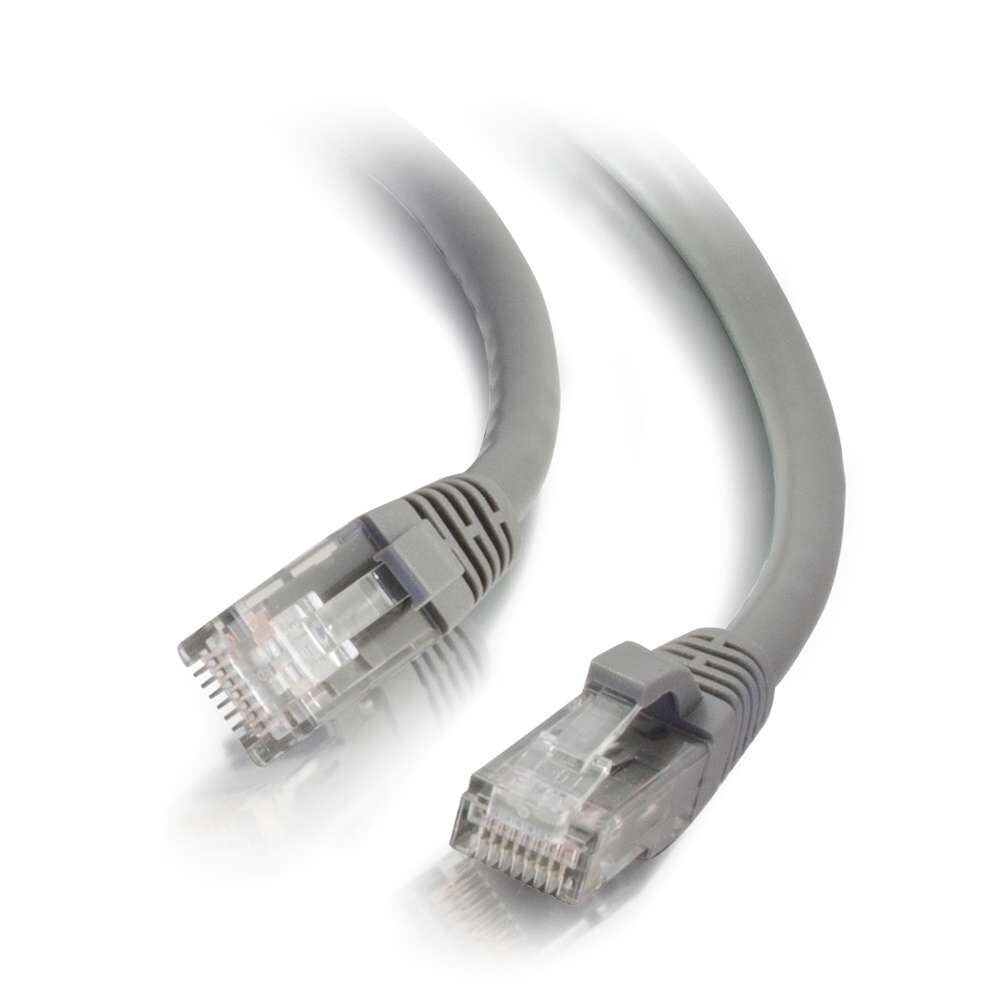 C2G 35ft (10.7m) Cat6 Snagless Unshielded UTP Ethernet Network Patch Cable - Gray
