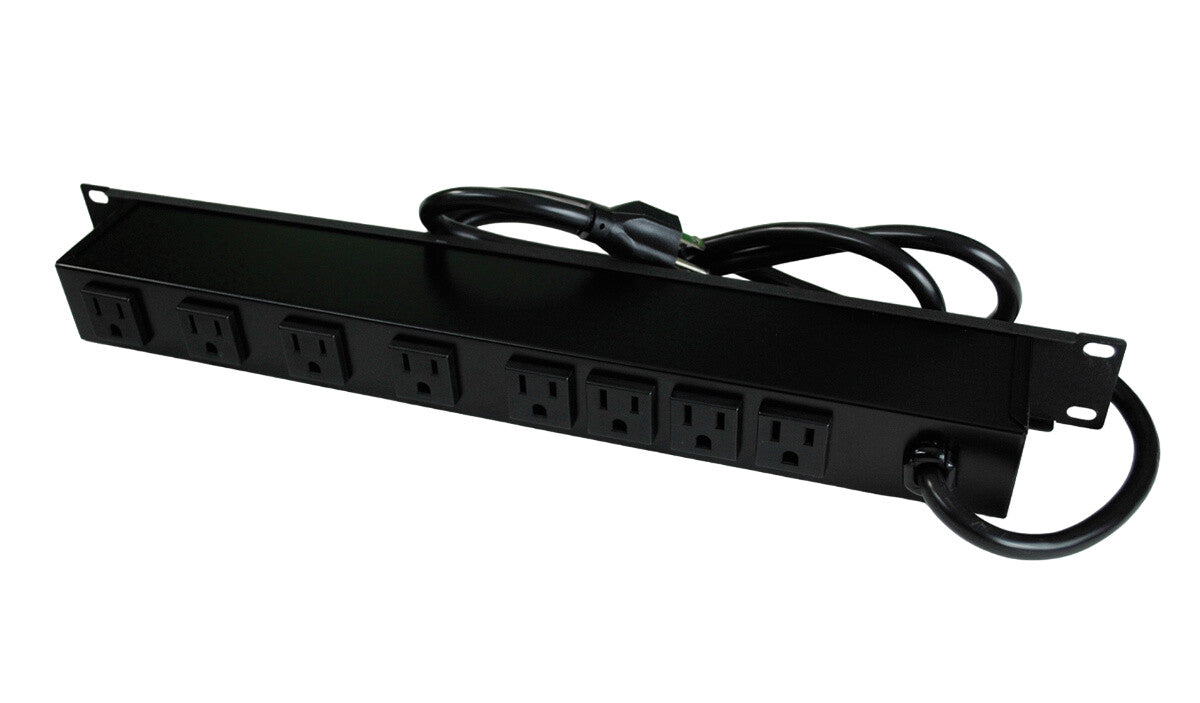 WIREMOLD R8BZ-15 surge protector Black 8 AC outlet(s) 120 V 4.6 m