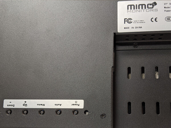 Mimo Monitors M32080-OF Signage Display 81.3 cm (32") LCD 300 cd/m² Full HD Black