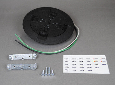 WIREMOLD PSRC9TCBK wall plate/switch cover Black