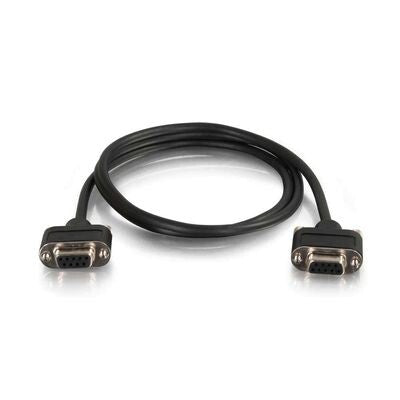 C2G 52180 serial cable Black 10.67 m DB9 F
