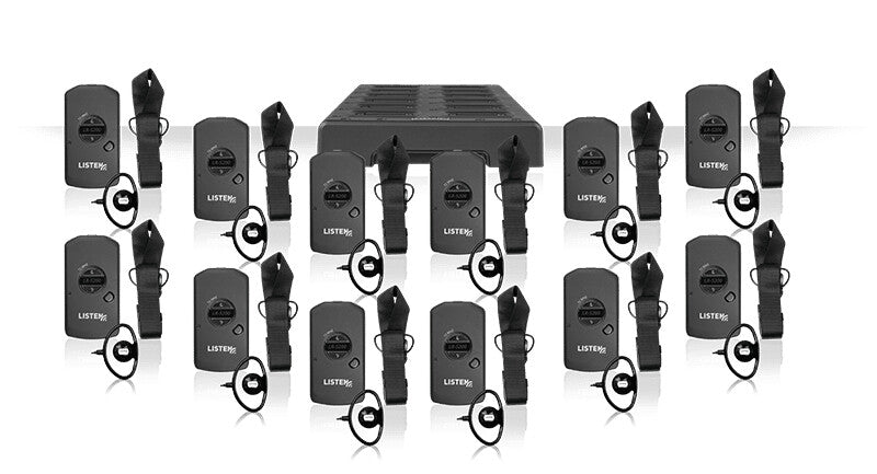 Listen LP-51-072-01 assistive listening device Black 72 - 72 MHz