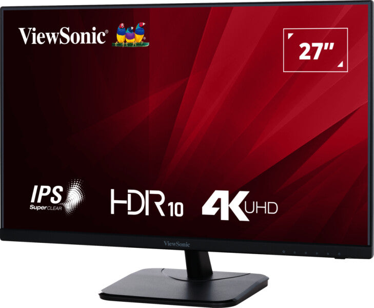 Viewsonic VA2756-4K-MHD computer monitor 68.6 cm (27") 3840 x 2160 pixels 4K Ultra HD LED Black