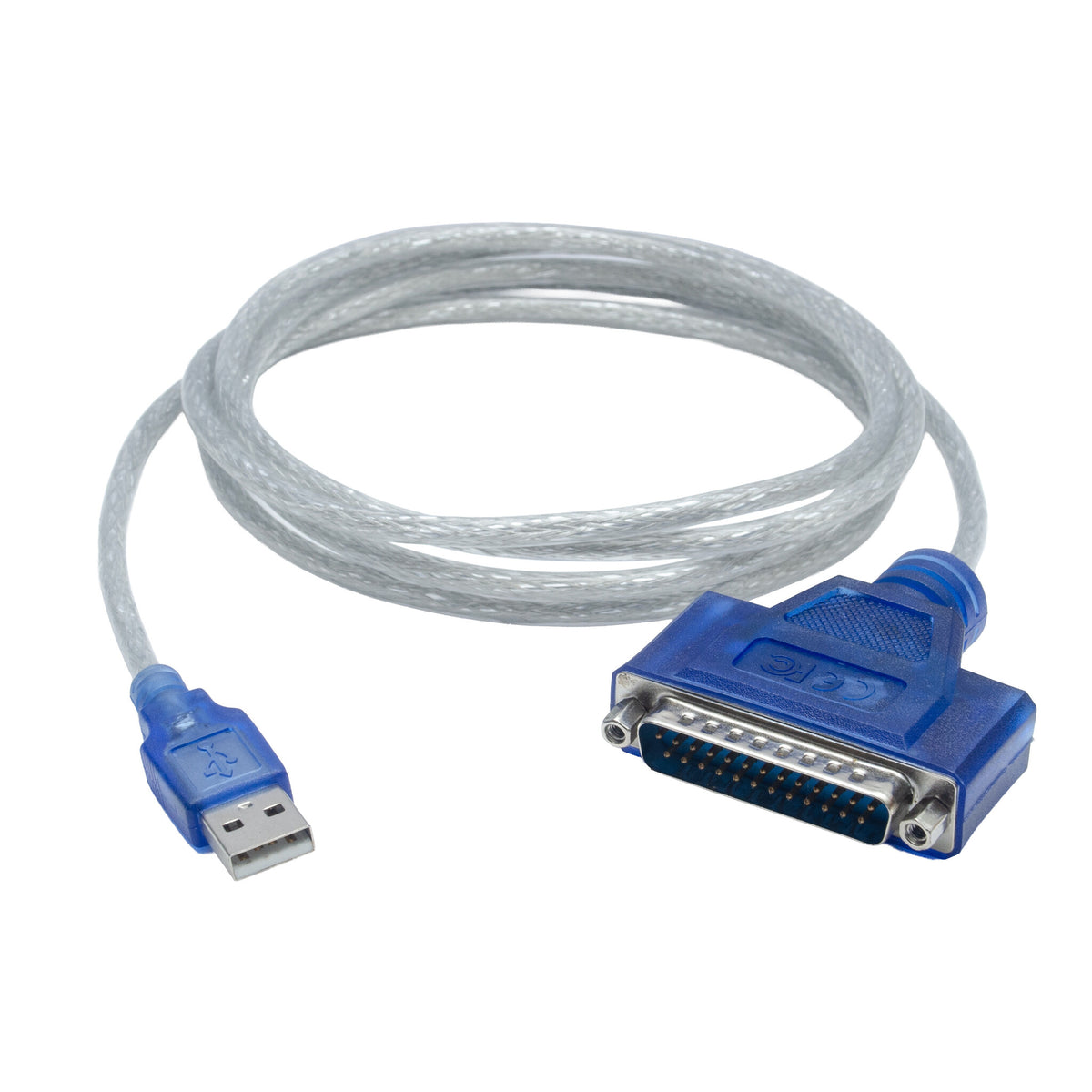 C2G 6ft (1.8m) USB to DB25 Serial RS232 Adapter Cable