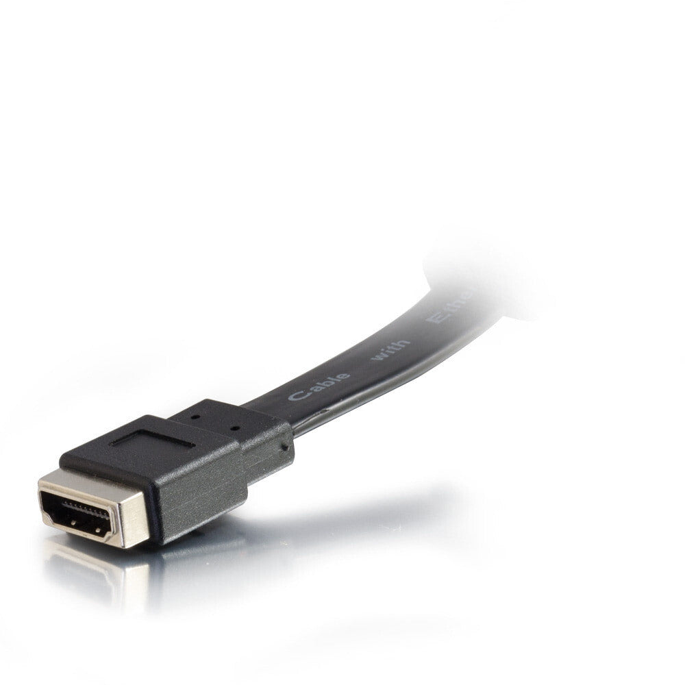 C2G HDMI, VGA, 3.5mm and USB Pass Through Double Gang Wall Plate - Aluminum