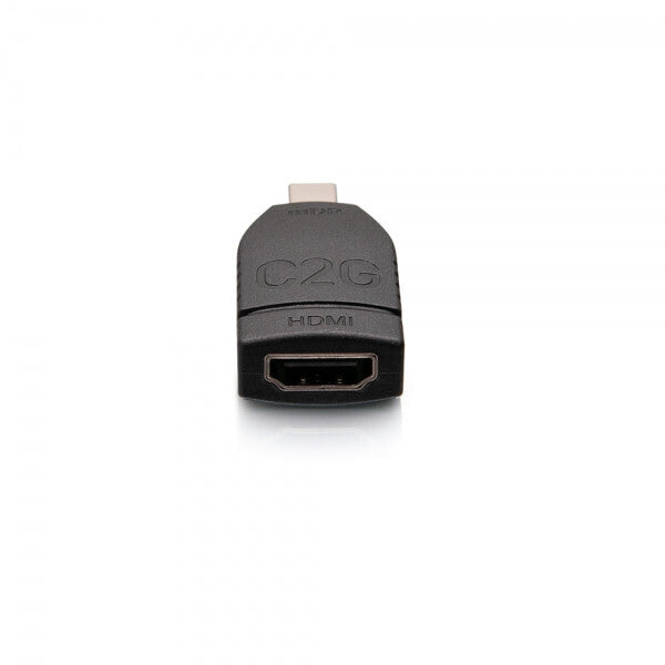 C2G 29875 cable gender changer Mini DisplayPort HDMI Black