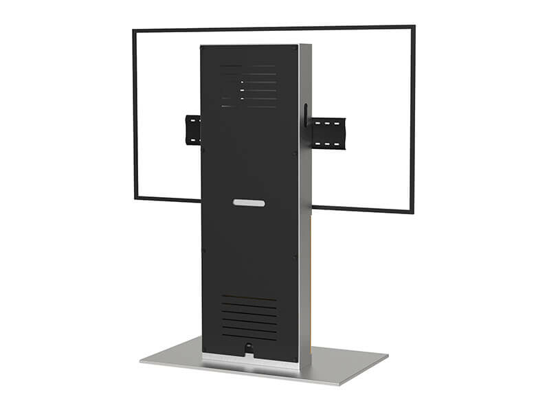 AXEOS XENON WIDE 2.54 m (100") Black, Stainless steel, Wood