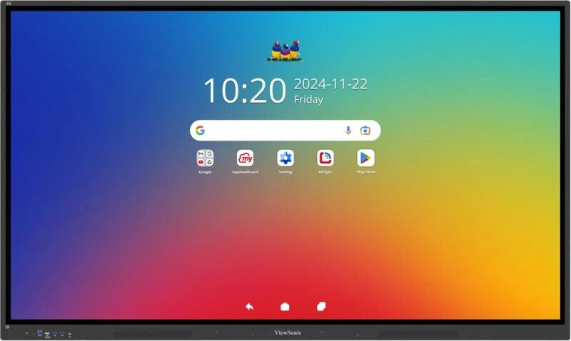 Viewsonic IFP6534 Display interactive whiteboard 165.1 cm (65") 3840 x 2160 pixels Touchscreen Black