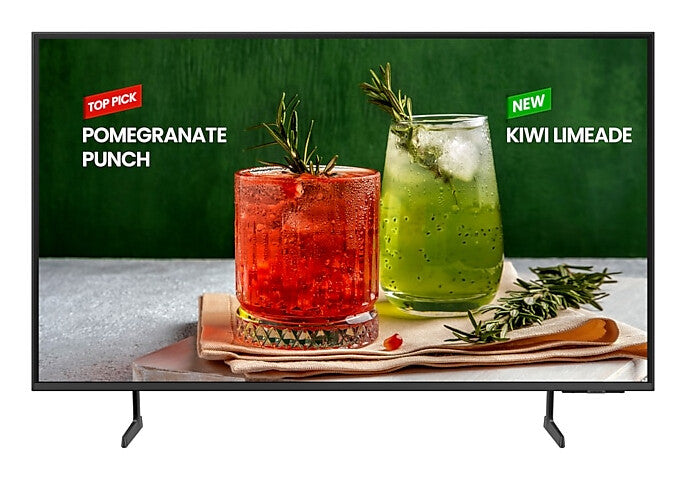 Samsung LH75BEDHLGFXZC Signage Display Digital signage flat panel 190.5 cm (75") DLED Wi-Fi 4K Ultra HD Grey Tizen 16/7