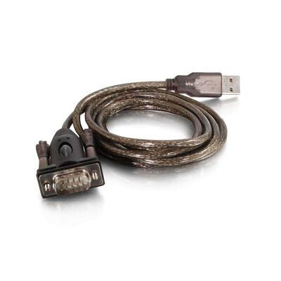 C2G 26887 serial cable Black 1.5 m USB DB9
