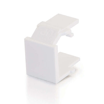 C2G Snap-In Blank Keystone Module White