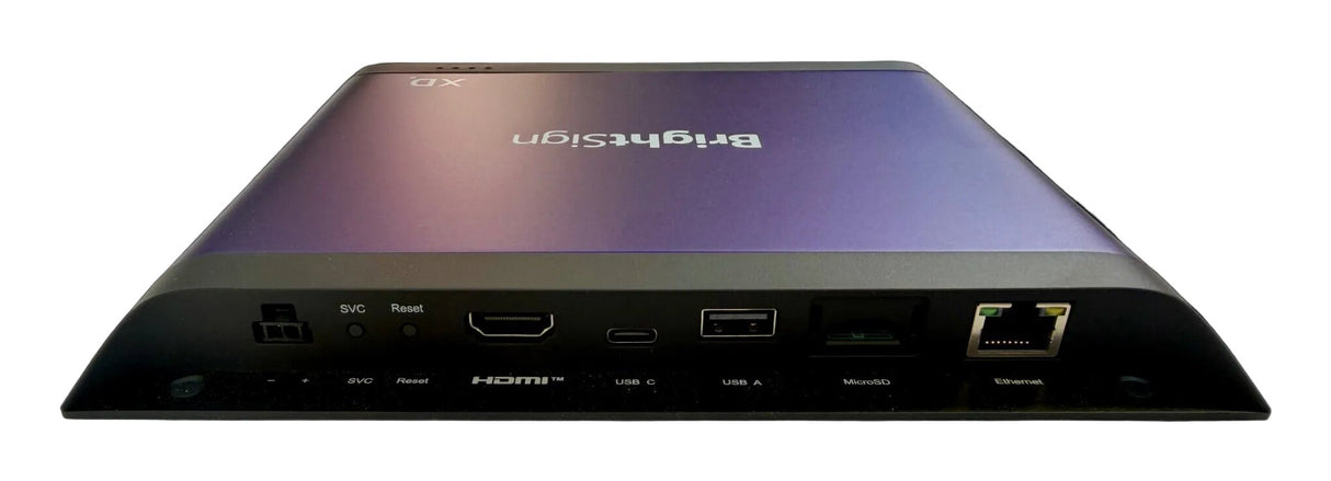 BrightSign XD1036 digital media player Black 4K Ultra HD Wi-Fi