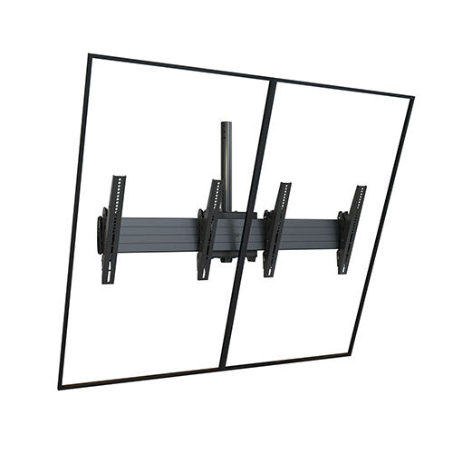 Chief Fusion® Large Ceiling Mounted 2 x 1 Portrait Menu Board 400 mm Interfaces