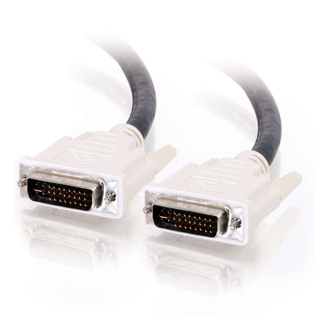 C2G 9.8ft (3m) DVI-I M/M Dual Link Digital/Analog Video Cable