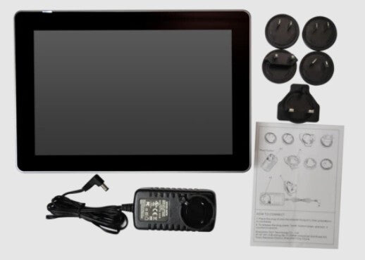 Mimo Monitors MBS-1080C-POE-L Signage Display Digital signage flat panel 25.6 cm (10.1") IPS 350 cd/m² WXGA Black Touchscreen