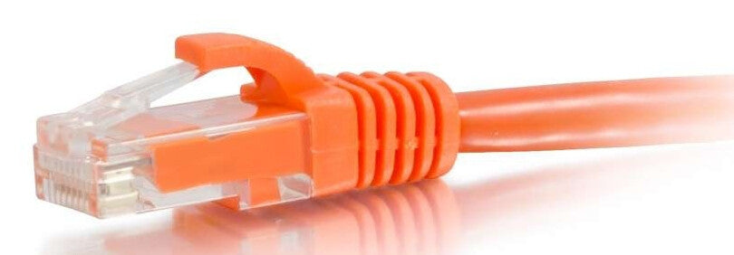 C2G 0.5ft (0.15m) Cat6 Snagless Unshielded UTP Ethernet Network Patch Cable - Orange