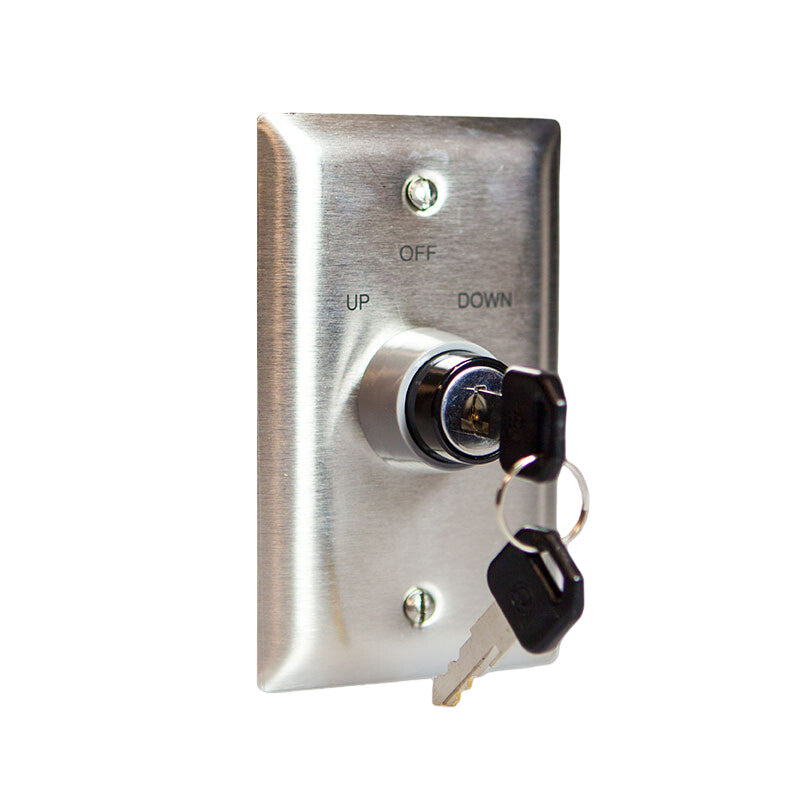Draper SP-KSM Key-operated switch 1P Stainless steel