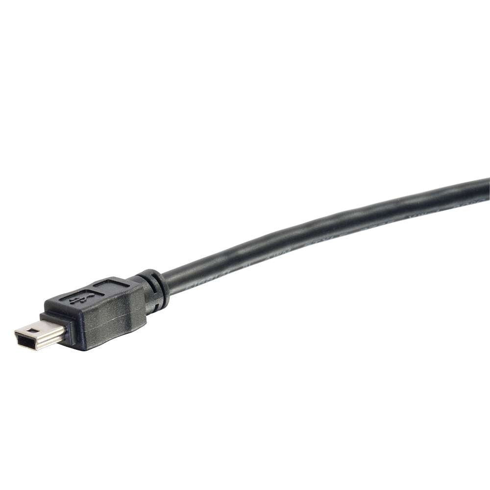 C2G 6ft (1.8m) USB 2.0 Two A Male to One Mini-B Male Y-Cable