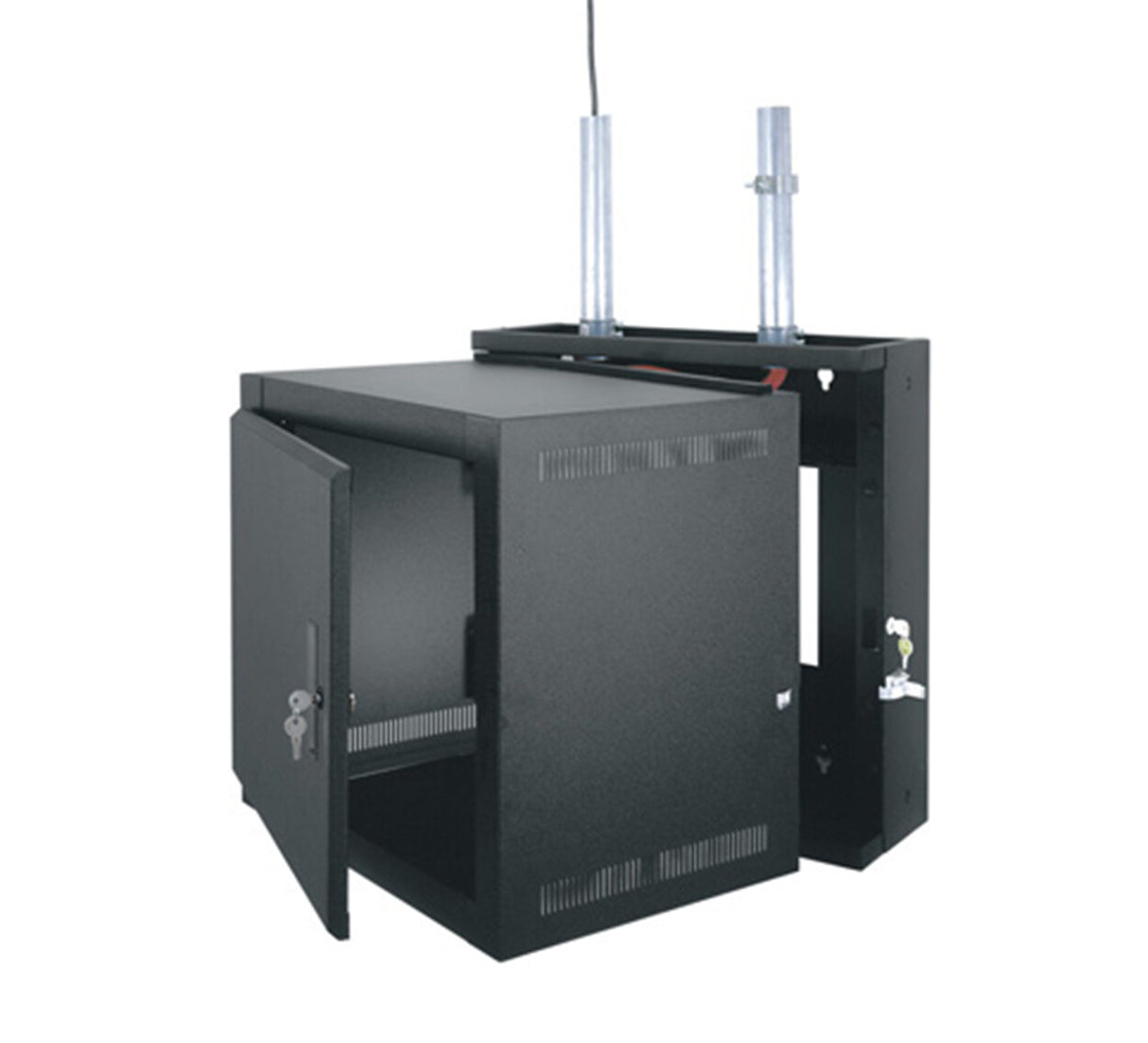 Middle Atlantic Products EWR-8-17SD rack cabinet 8U Wall mounted rack Black